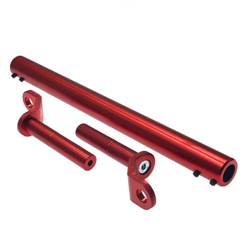 Motociklo modifikuoto aliuminio lydinio prailginimo vairo balanso strypas Elektromobilis Daugiafunkcis priekinių žibintų laikiklis Moto priedai