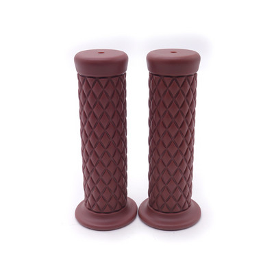 Univerzálna motocyklová 7/8" 22mm vintage gumená rukoväť na riadidlá pre CG125 CB400 Bobber Cafe Racer Custom