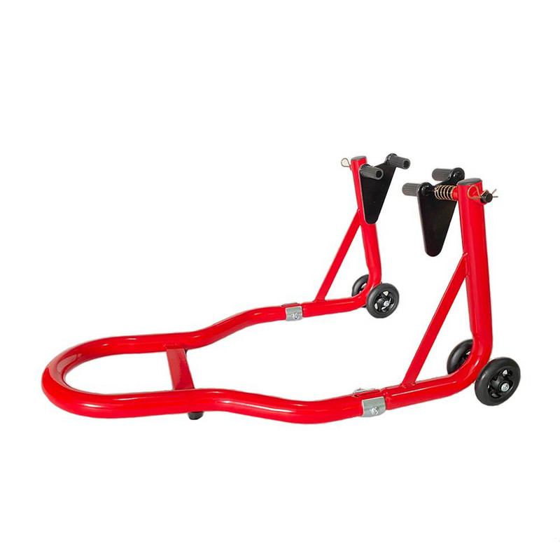 Stojan na motocykel, podpera predného a zadného kolesa, stojan na rám pre autoservis a opravárenské nástroje