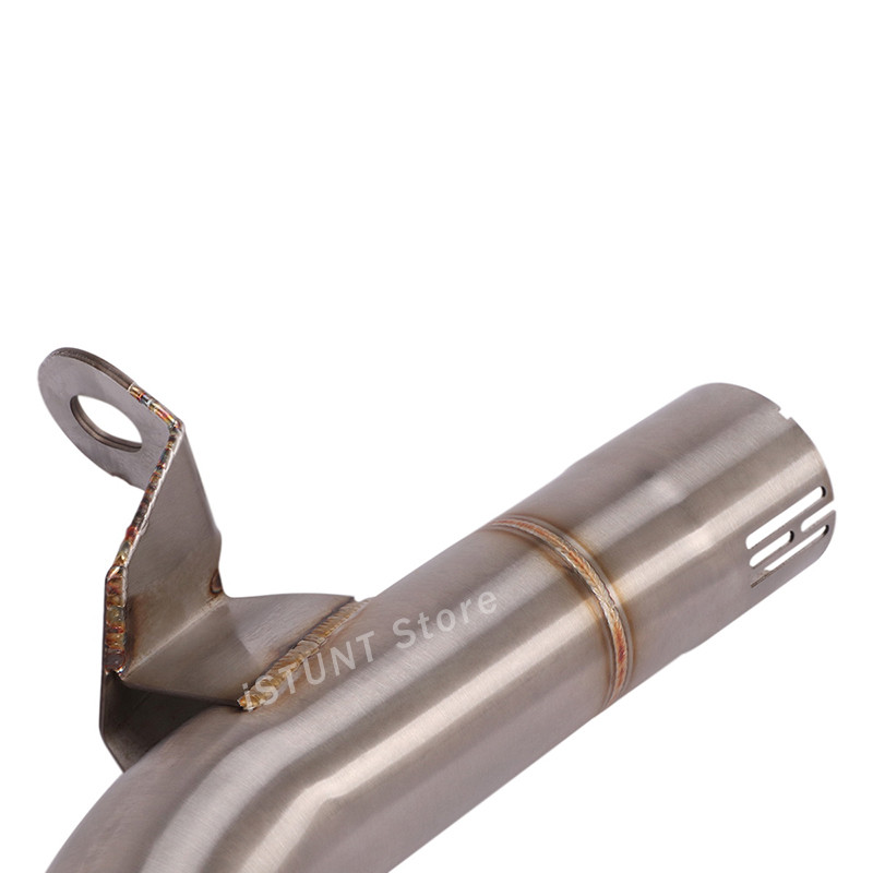 Výfuk z nehrdzavejúcej ocele pre motocykle, stredové rameno, katalyzátor, odstránenie potrubia pre BMW F750GS F850GS F 850 GS 2018 2019 2020 2021 2022