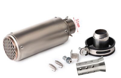 51mm/60mm výfuk pre motocykle s tlmičom výfuku DB killer z uhlíkových vlákien, GP-project výfuk