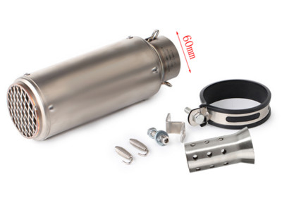 51mm/60mm výfuk pre motocykle s tlmičom výfuku DB killer z uhlíkových vlákien, GP-project výfuk