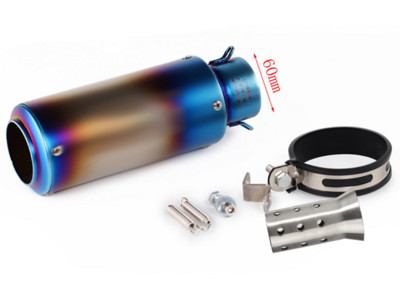 51mm/60mm výfuk pre motocykle s tlmičom výfuku DB killer z uhlíkových vlákien, GP-project výfuk