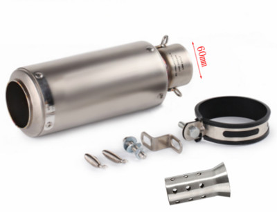 51mm/60mm výfuk pre motocykle s tlmičom výfuku DB killer z uhlíkových vlákien, GP-project výfuk