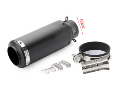 51mm/60mm výfuk pre motocykle s tlmičom výfuku DB killer z uhlíkových vlákien, GP-project výfuk