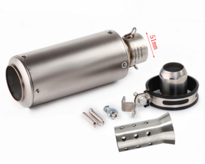 51mm/60mm výfuk pre motocykle s tlmičom výfuku DB killer z uhlíkových vlákien, GP-project výfuk