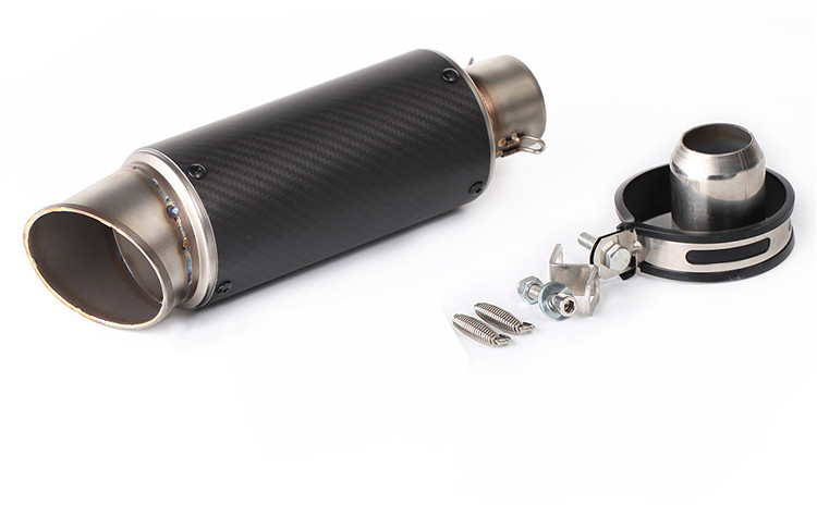 51mm/60mm výfuk pre motocykle s tlmičom výfuku DB killer z uhlíkových vlákien, GP-project výfuk