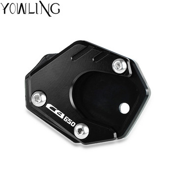 CB650 R CB 650R CNC Kickstand Πλαϊνή βάση στήριξης ποδιού Πλάκα στήριξης μεγέθυνσης ΓΙΑ HONDA CB650R Neo Sports Cafe 2019 2020