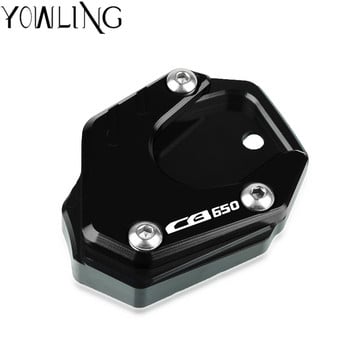 CB650 R CB 650R CNC Kickstand Πλαϊνή βάση στήριξης ποδιού Πλάκα στήριξης μεγέθυνσης ΓΙΑ HONDA CB650R Neo Sports Cafe 2019 2020