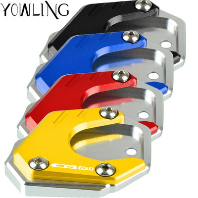 CB650 R CB 650R CNC Kickstand Πλαϊνή βάση στήριξης ποδιού Πλάκα στήριξης μεγέθυνσης ΓΙΑ HONDA CB650R Neo Sports Cafe 2019 2020