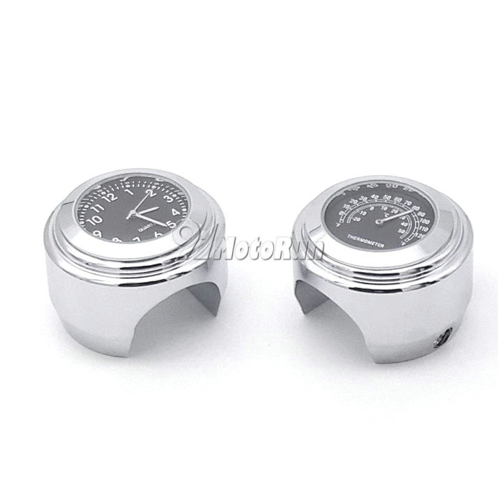 7/8" 1" palcový teplomer na riadidlá motocykla pre Honda VTX 1300 CRS RETRO VF600 VT1100 Goldwing GL 1500 1800