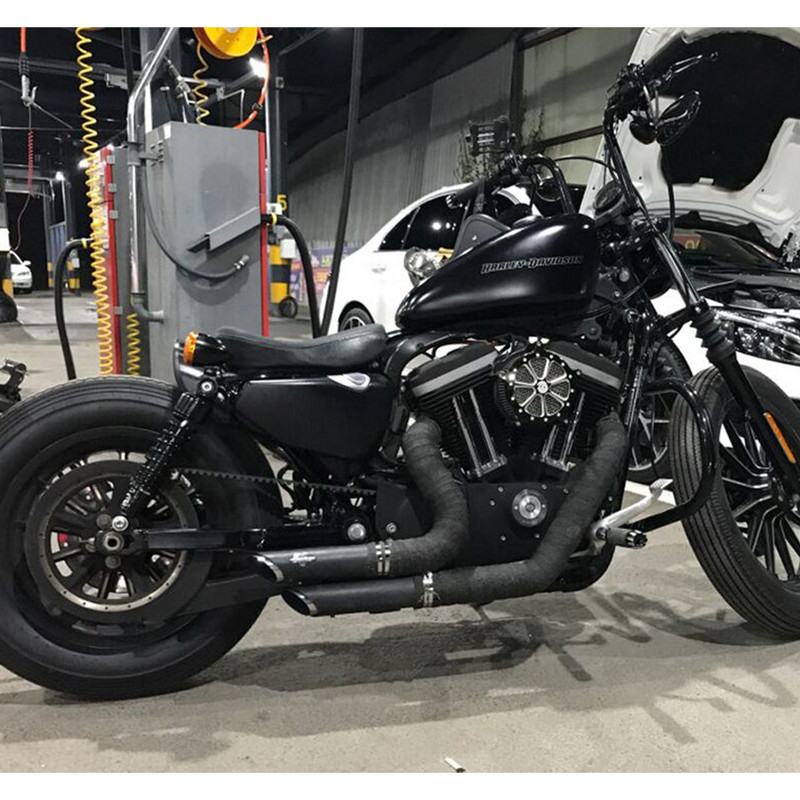 Tepelná páska ALCON-5M/10M/15M na výfuk motocykla, tepelná fólia na zvod, izolácia zberného potrubia, odolná voči rolovaniu s rukavicami z nehrdzavejúcej ocele.