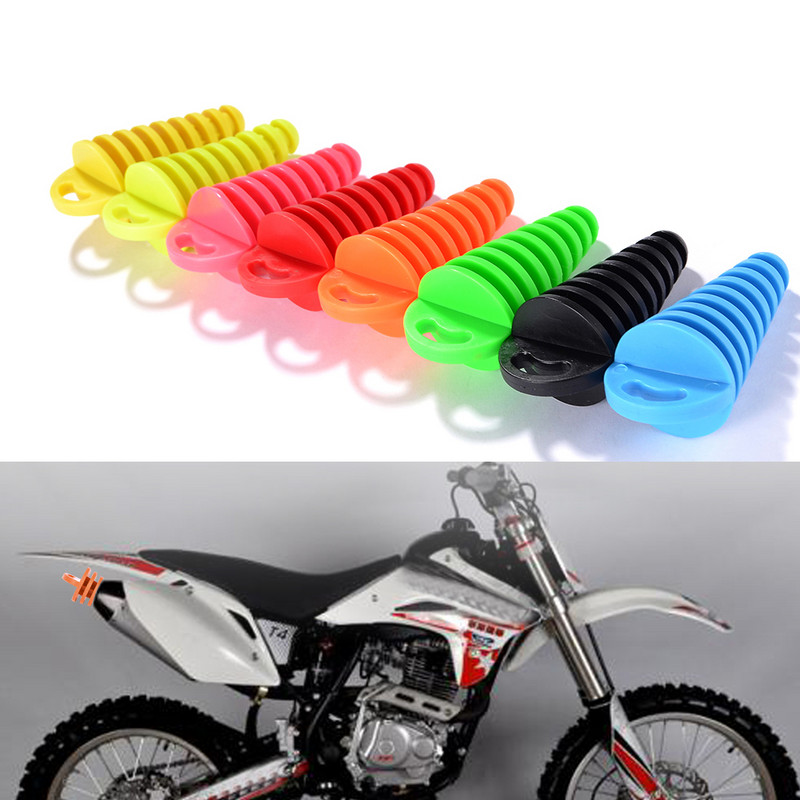 Výfuková zátka motocykla, tlmič výfuku, chránič výfuku pre Kawasaki, Yamaha, KTM, BMW, Honda, Dirt bike
