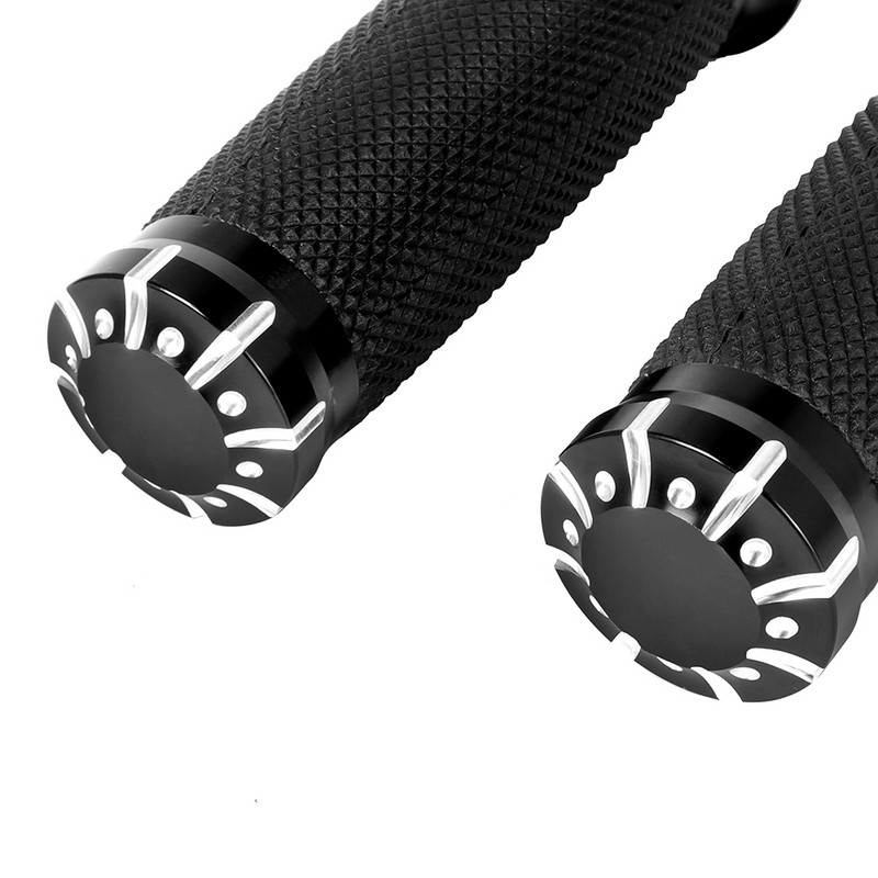 Harley Sportster 883 1200 Touring Dyna Softail gumis motorkerékpár-kormány fogantyúhoz, 1" 25 mm-es kormányrúd fogantyúhoz