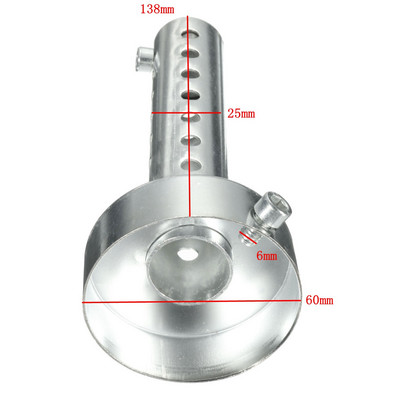 Motocicletă Can DB Killer Amortizor de zgomot Eliminator de zgomot Toba de eșapament reglabilă Amortizor 35mm/42mm/45mm/48mm/60mm