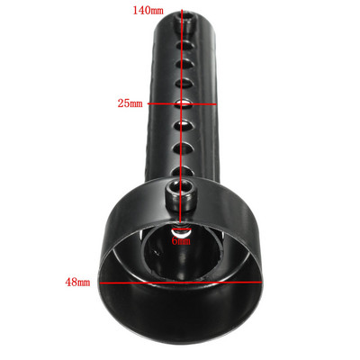 Motocicletă Can DB Killer Amortizor de zgomot Eliminator de zgomot Toba de eșapament reglabilă Amortizor 35mm/42mm/45mm/48mm/60mm