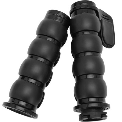 1" 25 mm chrómové rukoväte na motocykel, vhodné pre Harley Dyna Sportster Cruiser, mäkká pohodlná rukoväť