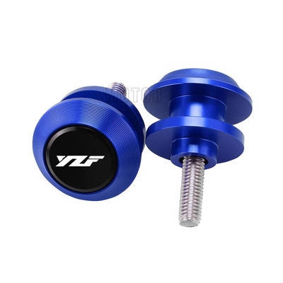 YZF motorkerékpár 6 mm-es lengőkaros orsók állvány csavarok csúszka YAMAHA YZF R1 R3 R6 R25 2013-2021 2019 2018 2017 2016 2015 2014 M6-hoz