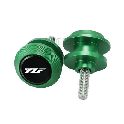 YZF motorkerékpár 6 mm-es lengőkaros orsók állvány csavarok csúszka YAMAHA YZF R1 R3 R6 R25 2013-2021 2019 2018 2017 2016 2015 2014 M6-hoz