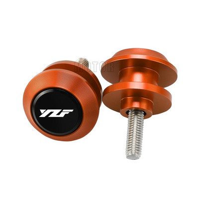 YZF motorkerékpár 6 mm-es lengőkaros orsók állvány csavarok csúszka YAMAHA YZF R1 R3 R6 R25 2013-2021 2019 2018 2017 2016 2015 2014 M6-hoz