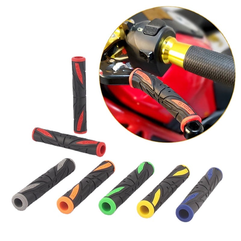 2 ks kryt rukoväte motocykla, protišmyková brzdová páka, gumený ochranný kryt rukoväte motocykla, univerzálny protišmykový obal