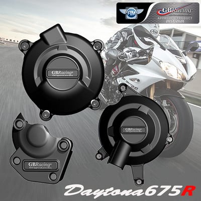 Motocikli Poklopac motora Zaštitna torbica za torbicu GB Racing Za Triumph Daytona 675R 2008-2012 & Street Triple R 2011-2016