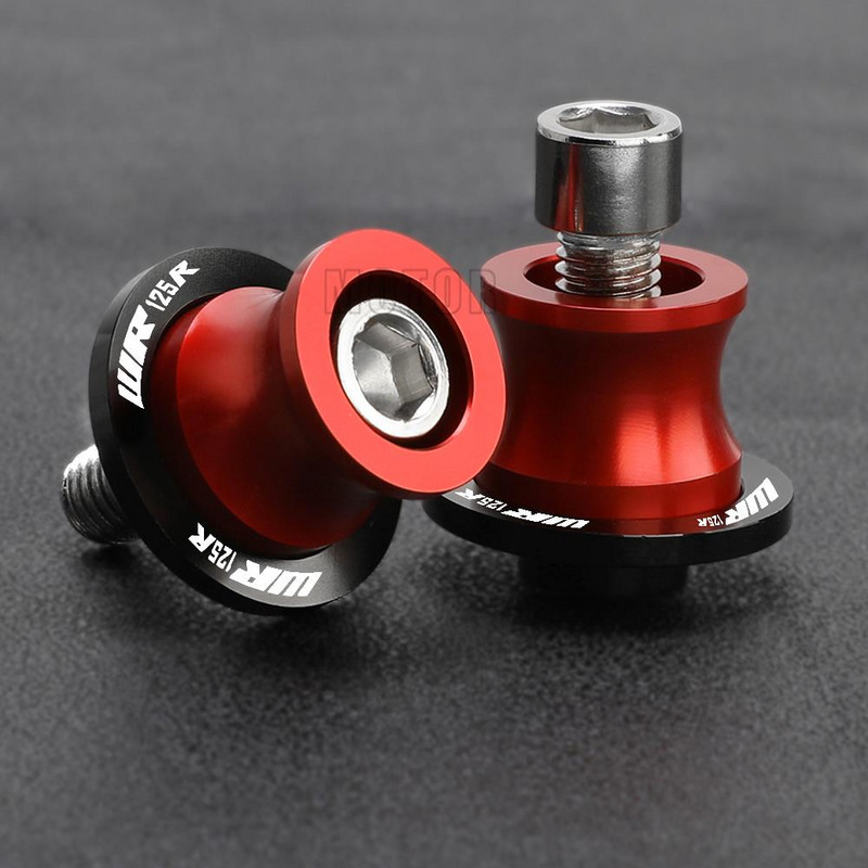 XJ6 YAMAHA XJ6 DIVERSION XJ 6 2009-2015 2014 2013 2012 2011 2010 motorkerékpárhoz, CNC alumínium lengőkaros orsók csúszó állvány csavarjai