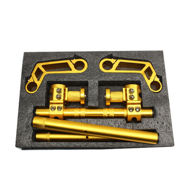 NOU Ghidon CNC pentru motociclete Direcție reglabilă 7/8" Sistem de bară de mâner detașabil 125cc Pit Bike Dirt Bike Motocross Scooter