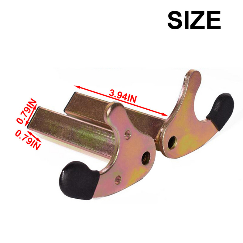 2 kom/par Stalci za motocikle i bicikle Potporni okvir za kotače Stalak Okretna ruka za podizanje Tronožac Kuke Vilica U-style Guma L Tip 10 cm duljine