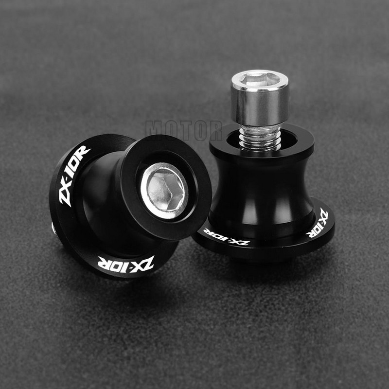 Kawasaki ZX10R-hez ZX-10R ZX 10R 2005-2016 2015 2014 2013 2012 Motorkerékpár lengőkar orsó csúszó állvány csavarok lengőkar csúszkák