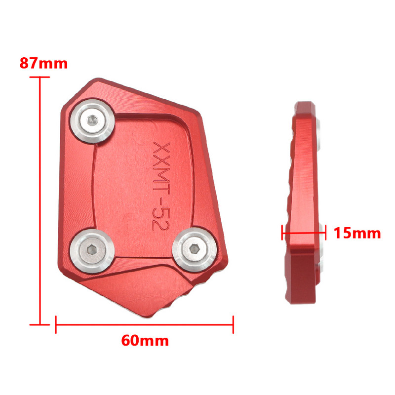 Pentru Honda Kickstand Picior Suport lateral Extensie Placă Suport Pad pentru NC700 S/X CB400 CB500F/X CB 250/650 F CBR250R CBR 500R 600F