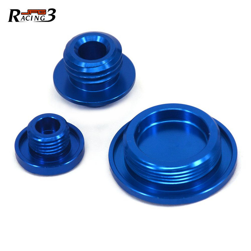 Мотоциклет CNC синхронизация на двигателя Oli филтърни тапи Комплект винтови болтове за Yamaha YZ250F 14-20 YZ450F 14-20 WR250F 15-20 WR450F 16-20