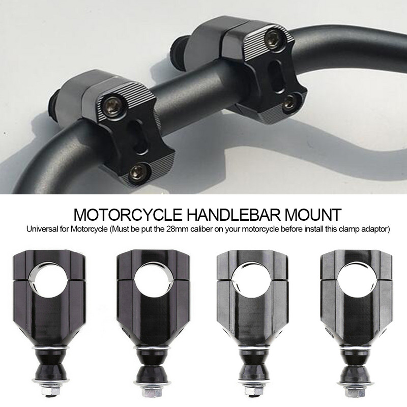 2 DB 28 mm-es CNC alumínium univerzális motorkerékpár kormányrúd zsírrúd rögzítő bilincsek emelők emelő Dirt bike motorkerékpár 1 1/8" kormány