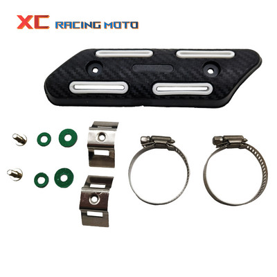 Motorkerékpár kipufogó hőpajzs védő CR CRF YZ YZF EXC SXF SX XC XCF KLX KX RMZ Honda KTM Yamaha Kawasaki védőburkolathoz