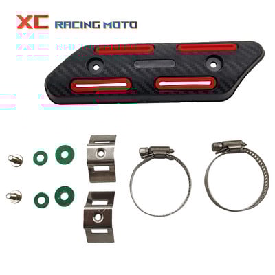 Motorkerékpár kipufogó hőpajzs védő CR CRF YZ YZF EXC SXF SX XC XCF KLX KX RMZ Honda KTM Yamaha Kawasaki védőburkolathoz