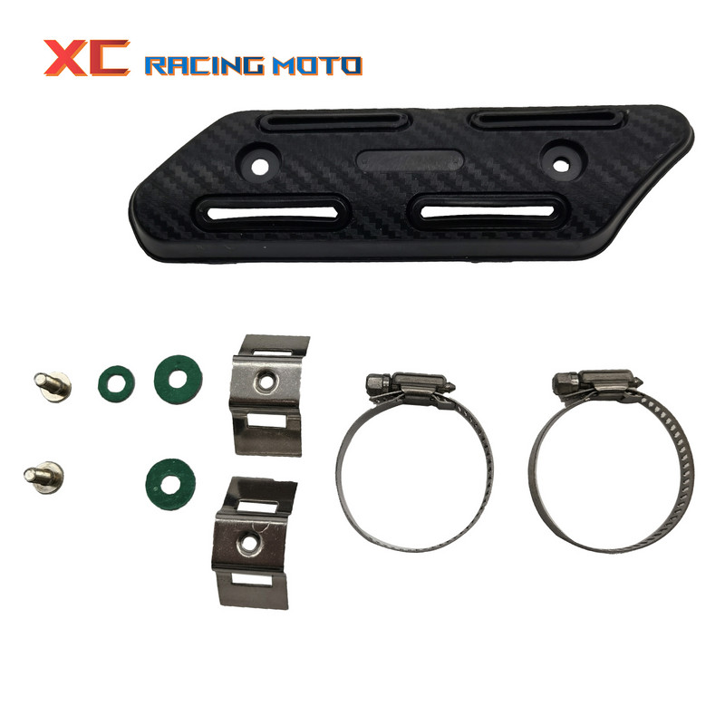 Motorkerékpár kipufogó hőpajzs védő CR CRF YZ YZF EXC SXF SX XC XCF KLX KX RMZ Honda KTM Yamaha Kawasaki védőburkolathoz