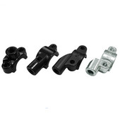 1 бр. 22 мм 7/8" държачи за огледала за мотоциклети Скоба за скоба за кормило на мотоциклет Мотопед Dirt Pit Bike ATV Quad 4 Wheeler M10