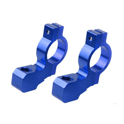 2 kom. Univerzalnog motocikla, bicikla, ATV-a, nosača stražnjeg retrovizora, adaptera, držača stezaljke, vijka CNC, aluminij, 22 mm 7/8" upravljač