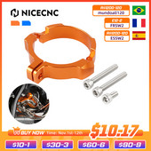 NICECNC Colier pentru țeavă tobe de eșapament pentru motociclete cu flanșe pentru KTM 250 300 EXC SX XC XCW/XC-W Six Days/XC-W TPI 2017-2022