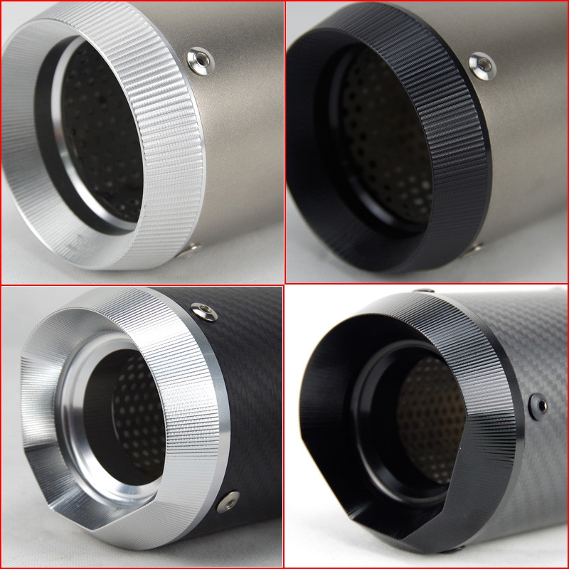 51mm/60mm výfukové potrubie z uhlíkových vlákien pre motocykle s výfukom DB Killer Tubo Escape Escapamento De Moto pre RC390 CBR650F Z900