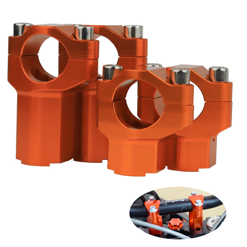 Svorky na riadidlá motocykla s CNC objímkou, zdvíhacie svorky na riadidlá pre EXC XCW 200 250 300 350 400 450 500 SX 85 2016 2017 2018 SXF EXCF XC