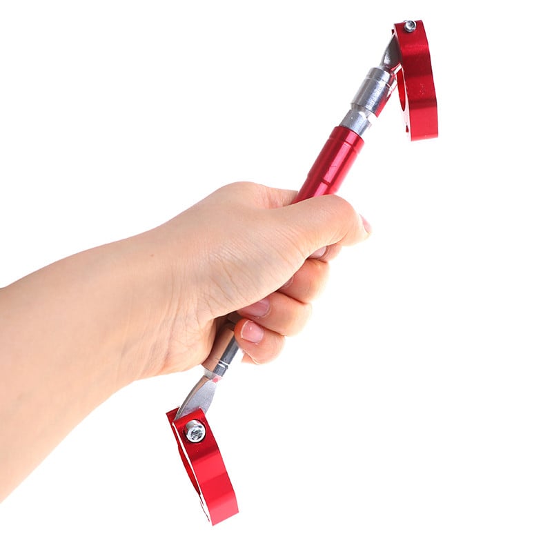 22 mm universalus motociklo motociklo vairas, purvo dviratis, vežimėlis, reguliuojamas strypo balansas, skersinė rankena sutvirtinamos rankenos