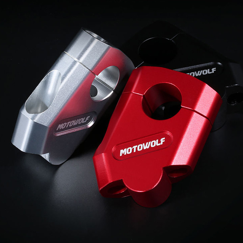 3-farebná univerzálna svorka na riadidlá motocykla, 28 mm, 22 mm pre Honda, BMW R1200GS, YAMAHA MT07, MT09