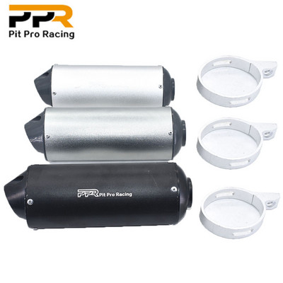 38mm 28mm vrh cijevi ispušnog lonca motocikla za 125 150 160cc Dirt Pit Bike ATV crno sivo Kayo BSE