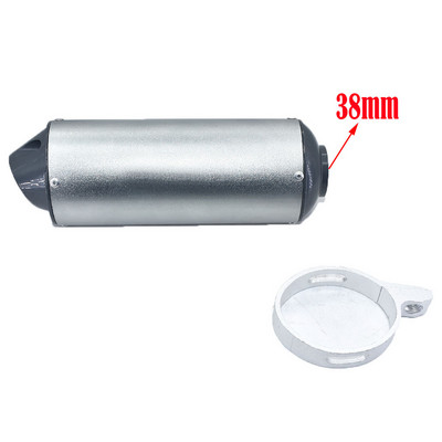 38mm 28mm koncovka výfuku pre motocykle 125 150 160cc Dirt Pit Bike ATV čierna sivá Kayo BSE