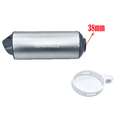 38mm 28mm koncovka výfuku pre motocykle 125 150 160cc Dirt Pit Bike ATV čierna sivá Kayo BSE