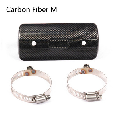 Ispušna cijev motocikla Zaštitnik od karbonskih vlakana Štitnik od topline Zaštita prigušivača Poklopac protiv opekotina za CB650F Z900 TMAX 530 XMAX 300