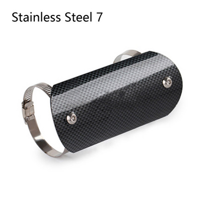 Ispušna cijev motocikla Zaštitnik od karbonskih vlakana Štitnik od topline Zaštita prigušivača Poklopac protiv opekotina za CB650F Z900 TMAX 530 XMAX 300