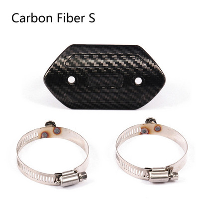 Ispušna cijev motocikla Zaštitnik od karbonskih vlakana Štitnik od topline Zaštita prigušivača Poklopac protiv opekotina za CB650F Z900 TMAX 530 XMAX 300