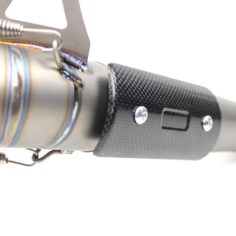 Ispušna cijev motocikla Zaštitnik od karbonskih vlakana Štitnik od topline Zaštita prigušivača Poklopac protiv opekotina za CB650F Z900 TMAX 530 XMAX 300